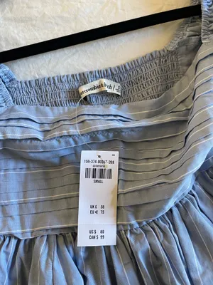 Abercrombie Emerson Puff Sleeve Dress Mini thumbnail 5