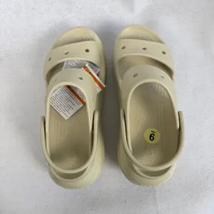 New Crocs Mega Crush Sandal Bone Platform Lug Sole Mens 7 Womens 9‎ Summer Cream thumbnail 8