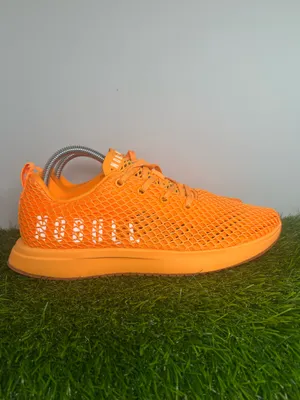 NOBULL Mesh Trainer Men’s 8.5 Women’s 10 Bright Orange Cross Training Shoes thumbnail 3