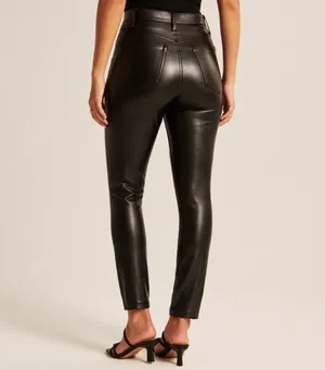 Abercrombie Vegan Leather Skinny Pant thumbnail 5