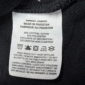 Nike Sportswear Essential Cropped Fleece Crewneck Sweatshirt Black Women’s Large thumbnail 6