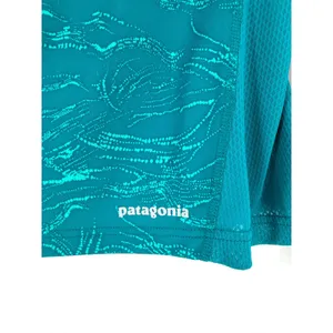 Patagonia Pullover Capilene Midweight XS Teal Blue 1/4 Zip Thumbhole Gorpcore thumbnail 4
