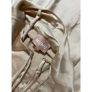 NWOT Show Me Your MuMu‎ Size Extra Small Verona Cowl Dress Champagne Luxe Satin thumbnail 5
