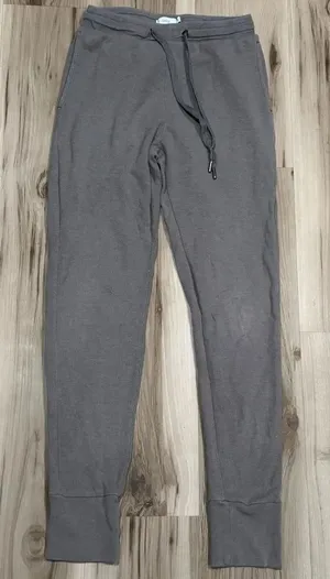 Onia Waffle Knit Jogger Tan Pants Women’s Small thumbnail 1