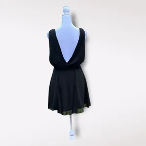 Show me your Mumu Black Corinne Crossover Mini Dress NWT‎ Size XS Dance Party thumbnail 3