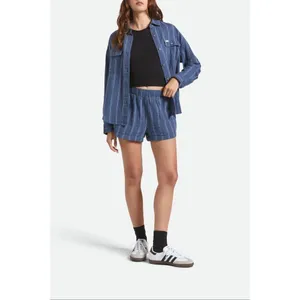 ✨BRIXTON WANDERING BLUE SZ MEDIUM OVERSHIRT✨ thumbnail 3