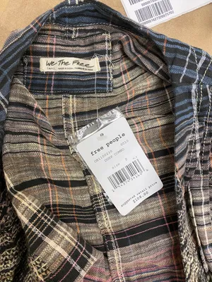 Free People Flannel Top thumbnail 6