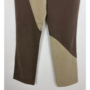 BDG Urban Outfitters Cowboy Jeans Colorblock Brown High Rise Straight Size 27 thumbnail 5