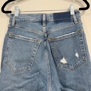 Abercrombie & Fitch The 90’s Straight Ultra High Rise Curve Love Jeans thumbnail 6