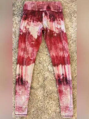 #46 ALO Yoga Pink Airbrush Dessert Sunset Leggings Size S thumbnail 4