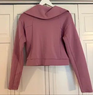 TEK Gear Mauve ultra comfort purple cropped collared quarter zip sweater small thumbnail 4