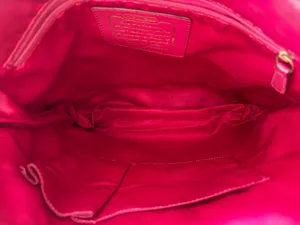 Coach Signature Shoulder Bag Brown Canvas thumbnail 4