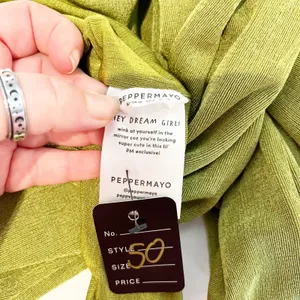 Peppermayo Wrap Tie Crop Bra Top and High Rise Flare Pants Matching Set Green 6 thumbnail 10