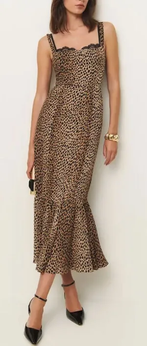 Reformation Irisa Dress in Catnip Size: 2 thumbnail 1