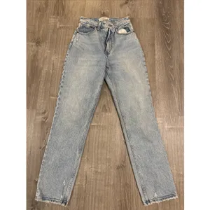 Abercrombie & Fitch The 90's Straight Ultra High Rise Curve Love Jeans Size 26 2 thumbnail 2