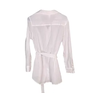 Andie The Corvo White Cotton Button Up Beach Cover Up Top XL‎ NWT thumbnail 7
