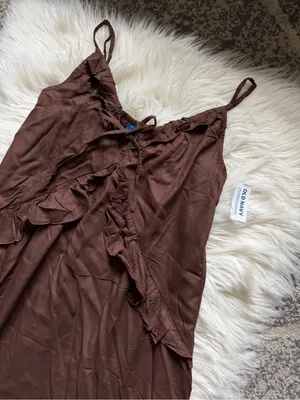 Old Navy Ruffle front cami shift dress thumbnail 4
