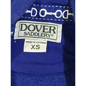Dover Saddlery‎ Hoodie Women XS Full Zip Preppy Equestrian Barn Outdoors Classic thumbnail 10