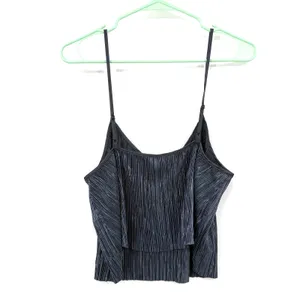 Victoria's Secret Size Medium Crop Tank Top‎ Spaghetti Strap Shirt Sleeveless thumbnail 2