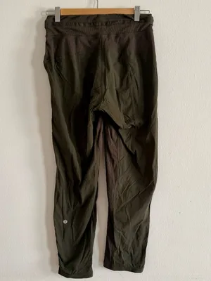 Lululemon Dance Studio Crop II 20” Dark Olive thumbnail 2