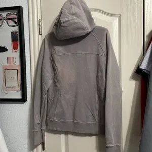 Lululemon Scuba Pullover Hoodie Washed Dark Chrome Athleisure Lounge Cozy Gym thumbnail 4