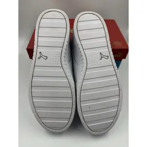 PUMA Court Sneaker, White, Women's Casual Low Top Leather Shoes Size 10 thumbnail 14
