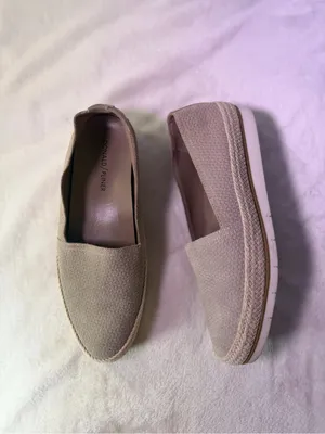 Donald J. Pliner Neutral Beige Espadrille Slip-On Loafer thumbnail 6