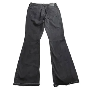Levi's 726 Flare Jeans Women Size 30" Faded Black High Rise Stretch Retro Boho thumbnail 3