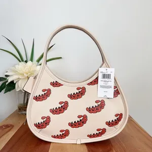 NWT Coach Ergo Bag In Coachtopia‎ Leather With Sleepy Caterpillar Print thumbnail 4