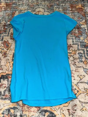 We the free aqua blue shirt thumbnail 1