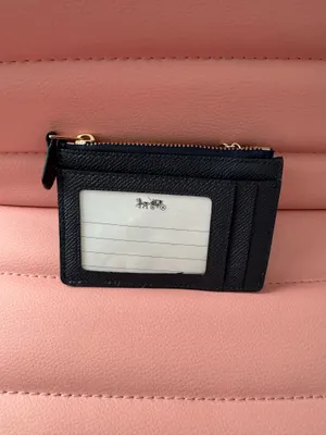 Coach Navy id wallet thumbnail 2
