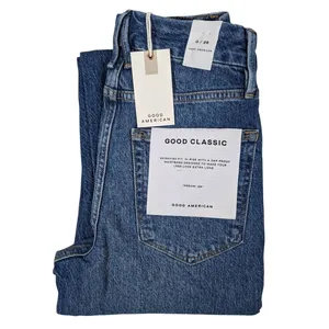 Good American‎ Good Classic Raw Hem Jeans 0/25 NWT thumbnail 12
