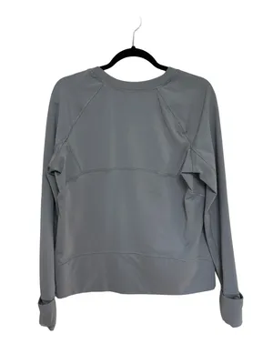 Lululemon Its Rulu Run Classic-Fit Crew Fleece in Rhino Grey - Size 8 thumbnail 6