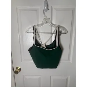 Vuori Daily Layered Tank Top in Viridian XL thumbnail 2