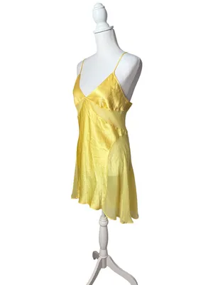 Victoria’s Secret Yellow Fairy Slip Dress thumbnail 5