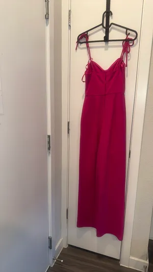 Pink Jumpsuit Size XS thumbnail 2