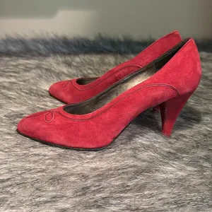 XAVIER DANAUD PARIS Berry Suede‎ - NEW Vintage A11 thumbnail 10