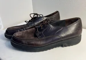 Paul Green Brown Suede Loafers thumbnail 5