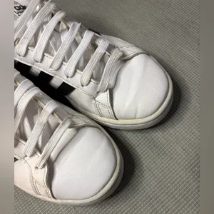 Adidas White and Gray Athletic Shoes size 6.5 thumbnail 7