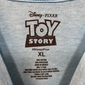 Disney Pixar Toy Story Group Portrait Blue T-Shirt XL thumbnail 4
