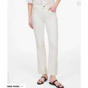 Madewell Jeans Womens Size‎ 26 White Mid Rise Kick Out Crop Denim NI961 thumbnail 2