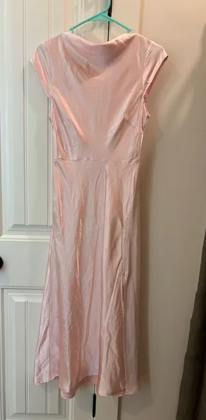 Selfie Leslie Satin Dress Midi thumbnail 1