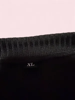 Source Unknown Black Sleeveless Ribbed Tank Top thumbnail 3