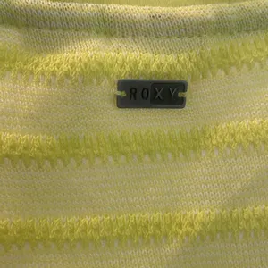 Roxy Yellow Striped Long Sleeve Top size small thumbnail 4