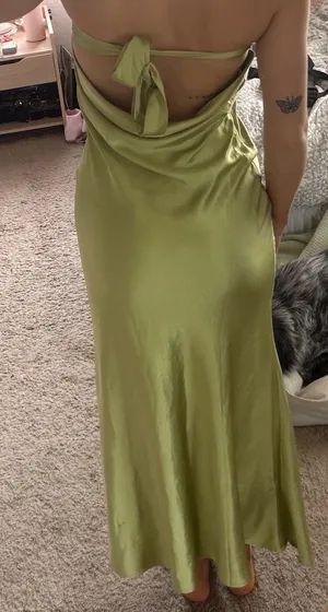 Princess Polly Maxi silk dress  thumbnail 3