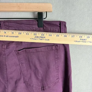 Pistola Hannah Cargo Skinny Pant Women's Dark Purple Stretch Fabric Mid-Rise 32 thumbnail 14