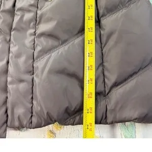 Lauren‎ Ralph Lauren Womens Taupe Down Filled Puffer Toggle Parka Coat Large thumbnail 8