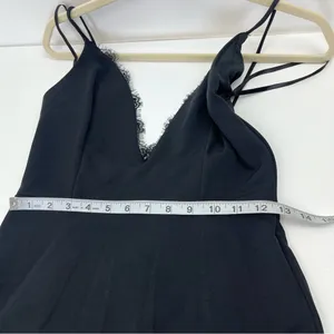Katie May Black Plunge Low Back Saylor Gown Maxi Dress Womens Size Small‎ NEW thumbnail 12