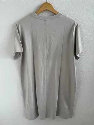 NWT GAP Relaxed T-Shirt Dress 100% Cotton Frosty Morning Women's Medium thumbnail 6