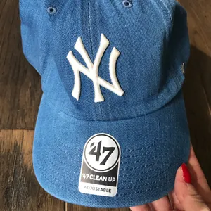 '47 Brand New York Yankees Denim Baseball Hat, American Eagle Exclusive, NWT thumbnail 6